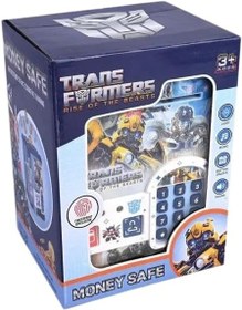 تصویر قلک مدل رمزدار transformers ترانسفورمرز 