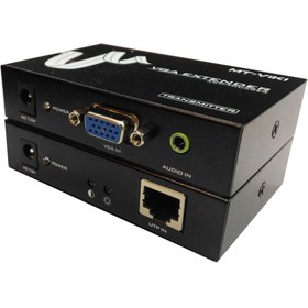 تصویر دستگاه اکستندر VGA مدل 300 متری VGA&amp;AUDIO EXTENDER 300 METER