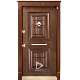 تصویر درب ضد سرقت برجسته لوکس مدل 522 