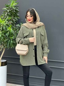 تصویر شکت آستین ریش دار کد 3724 