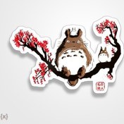 تصویر استیکر/ برچسب توتورو ژاپنی 