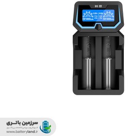 تصویر شارژر باتری اکستار 2 شیار هوشمند XTAR Intelligent Charger X2 XTAR X2 Smart Battery Charger