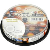 تصویر دیسک بلوری خام دیتالایف BD-R DL ظرفیت 50 گیگابایت بسته 10 عددی ا DataLife BD-R DL Blu-ray Disc 50GB - 10 Disk DataLife BD-R DL Blu-ray Disc 50GB - 10 Disk