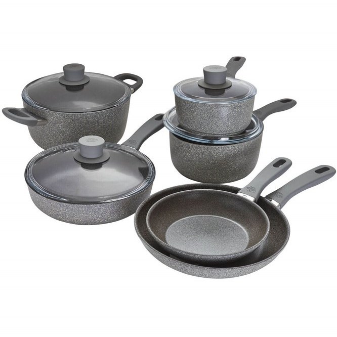 Tefal Ingenio Preference ON Pots & Pans Set, 15 Pieces, Stackable,  Removable Handle, Space Saving, Non-Stick, Induction, Stainless Steel,  L9749532