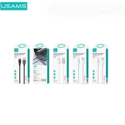 تصویر کابل 1 متری 3 آمپر Type-C یوسمز US-SJ596 USAMS US-SJ596 USB to Type-C 3A 1m Charging Data Cable