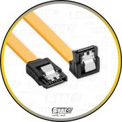 تصویر کابل دیتا SATA 2.0 رویال 90 درجه طول 30 سانتیمتر 