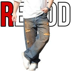 تصویر شلوار جین بگ گازوئیلی 