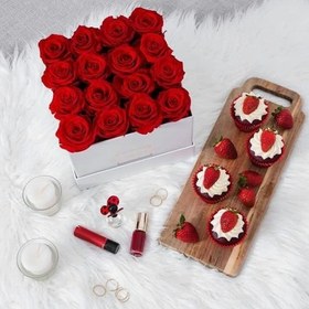 تصویر پک هدیه ولنتاین زنانه 