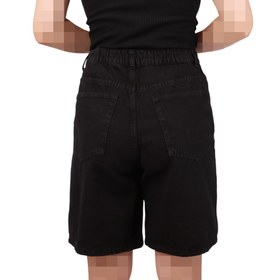 تصویر شلوارک جین ذغالی زنانه ESMARA 