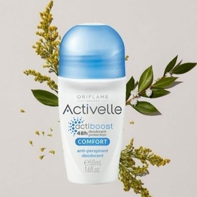 تصویر رول ضد تعرق اوریفلیم (Oriflame) سری Activelle مدل Acti Boost حجم 50 میلی لیتر ضد تعریق و خوشبو کننده Acti Boost آقایان / بانوان 50 میلی لیتر اوریفلیم