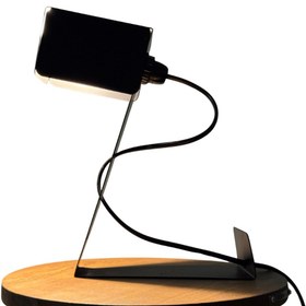 تصویر چراغ رومیزی مشکی lumora 