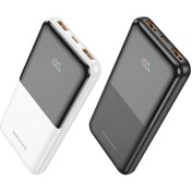 تصویر پاوربانک بروفون مدل BJ36 ظرفیت 10000mAh BOROFONE BJ36 model power bank with 10000mAh capacity