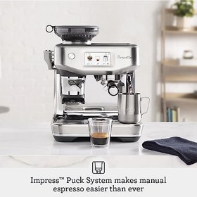 تصویر اسپرسو ساز برویل مدل Breville the Barista Touch Impress Coffee Machine &#8211; BES881SST2IAN1 ( ارسال 10 ال 15 روز کاری ) 