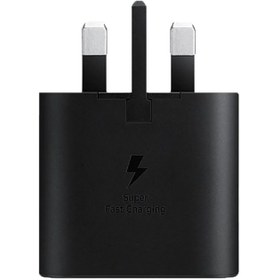 تصویر شارژر دیواری سامسونگ مدل 25 واتی Samsung wall charger 25 watt model