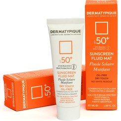 تصویر داروخانه دکتر نسرین احیائی | کرم ضدآفتاب بی رنگ SPF50 پوست چرب درماتیپیک 50 میل 