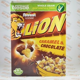 تصویر کورن فلکس نستله Nestle مدل LION 400گرم 