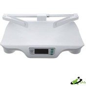 تصویر ترازو دیجیتال قد سنج دار کودک آزمد مدل AZ-EBSL Digital height scale for children, tested model AZ-EBSL