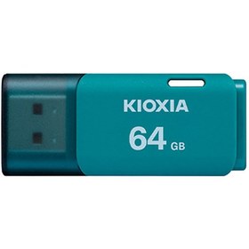 تصویر فلش مموری Kioxia U202 64GB 64GB سفید فلش مموری 64GB سفید کیوکسیا U202