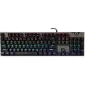 تصویر کیبورد مکانیکال مخصوص بازی تسکو مدل GK 8130 ا TSCO GK 8130 Mechanical Wired Keyboard TSCO GK 8130 Mechanical Wired Keyboard