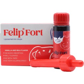 تصویر قطره آهن فلیپ فورت های هلث 30 میلی لیتر Hi Health Felip Fort Iron Drops 30 ml