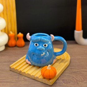 تصویر ماگ دیزنی چینی سالیوان غول ابی - ابی کم رنگ 