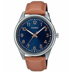 تصویر ساعت مچی مردانه مدل MTP-V005L-2B4UDF قهوه‌ای برند casio Men's Wrist Watch MTP-V005L-2B4UDF Brown