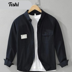 تصویر پیراهن کتان ضخیم 