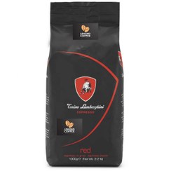 تصویر دانه قهوه لامبورگینی رد 1kg coffee bean Lamborghini red 1kg