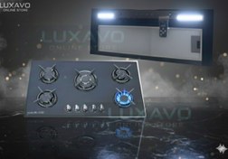 تصویر ست کامل هود و گاز شیشه‌ای توساکو (اقتصادی) 