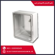 تصویر تابلو برق درب شیشه ای 170 در 400 در 300 mm 