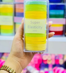 تصویر پک کش باریک ۵۰عددی - زرد 