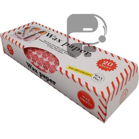 تصویر وکس پیپر 20 عددی (گل رز) 