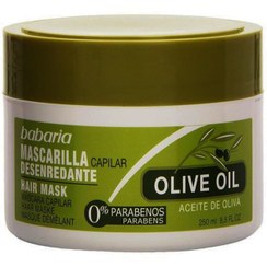 تصویر ماسک مو باباریا مدل Olive Babaria Aceite de Oliva Hair Mask