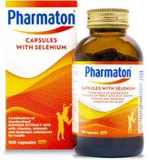 تصویر کپسول فارماتون با سلنیوم 100 عددی ا Pharmaton with selenium 100 Capsules Pharmaton with selenium 100 Capsules