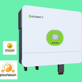 تصویر اینورتر هیبریدی خورشیدی گرووات مدل SPF6000 ظرفیت ۶ کیلووات تک فاز 