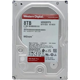 تصویر هارددیسک اینترنال وسترن دیجیتال مدل ‎WD80EFPX ظرفیت 8 ترابایت Western Digital ‎WD80EFPX 8TB Internal Hard