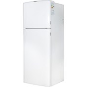 تصویر یخچال و فریزر بالا بست مدل BRT130-10 Top-mounted refrigerator model BRT130-10 white color