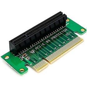 تصویر JMT PCI- Express 8X Riser Card 90-Adapter Adapter Card-Angle Card 1U Adapter Adapter Card PCIe 