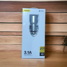 تصویر فندکی dudao مدل R5 DUDAO Dual USB Car Charger