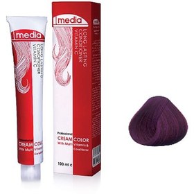 تصویر MEDIA رنگ مو شرابی 100 میل 4.20 