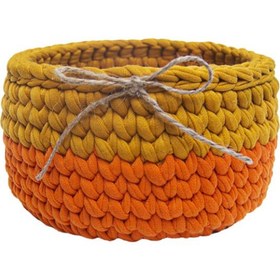 تصویر سبد قلاب بافی تریکو مدل جدید 