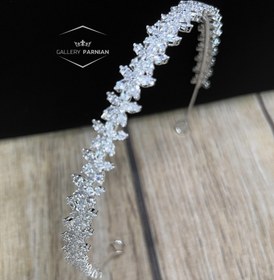 تصویر تاج عروس کد A18 Bridal Tiara Code A18