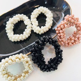 تصویر کش مو مرواریدی 