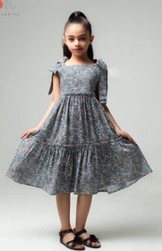 تصویر پیراهن ساحلی نخی 