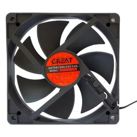 تصویر فن کیس 12x12 Rgb Great گیمینگ 