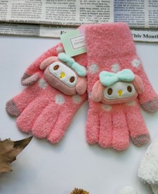 تصویر دستکش بافت کرومی 