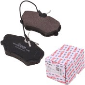 تصویر لنت ترمز جلو پژو 405 1D1249L آفورتیس Peugeot 405 front brake pad 1D1249L AFORTIS