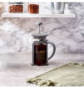 تصویر فرنچ پرس JAVA GREY FRENCH PRESS 800 ML Aryıldız 