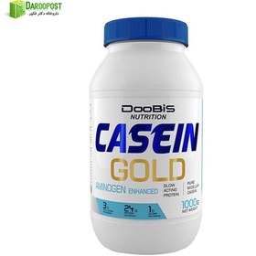 تصویر پودر پروتئین کازئین گلد 1000 گرم دوبیس | DooBiS Nutrition Casein Gold Powder 