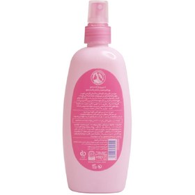 تصویر اسپری نرم کننده مو کودک صورتی حجم 300 میلی لیتر فیروز Firooz Pink Baby Detangling Hair Spray 300ml